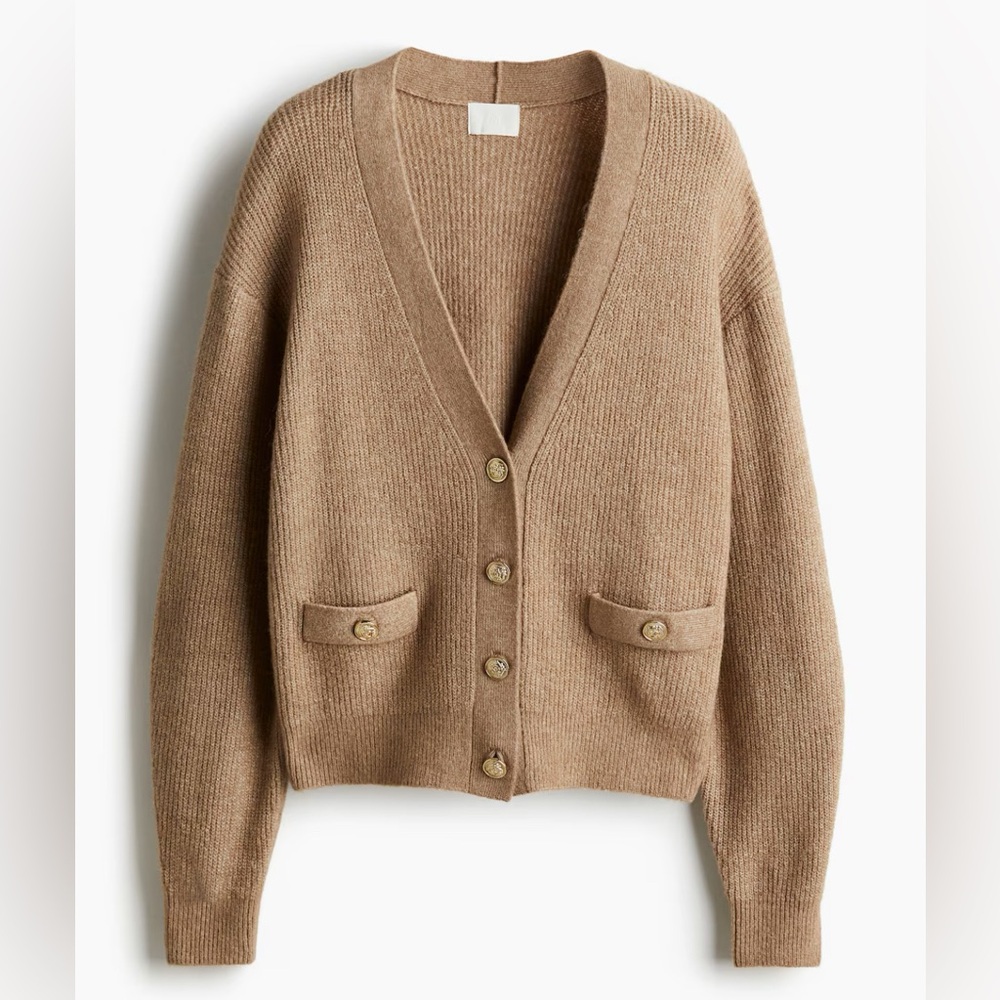 H&M | Rib Knit Cardigan Sweater